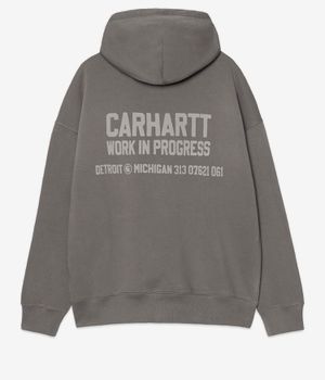 Carhartt WIP Distance Hoodie (graphite stone dyed)