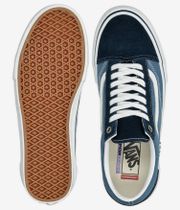 Shop Vans Skate Old Skool Shoes (navy white) online