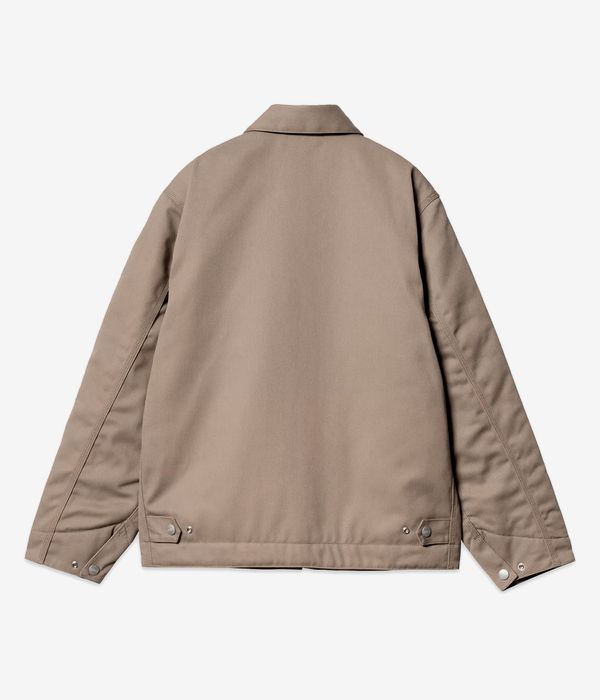 Carhartt WIP Module Script Watertown Jacket (leather black rigid)