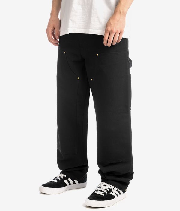 Carhartt WIP Double Knee Organic Pant Dearborn Pantaloni (black rigid)