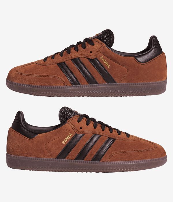 adidas Skateboarding Samba ADV Schuh (dusky bronze core black gum)