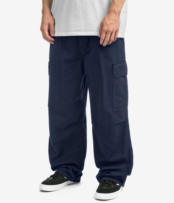 Carhartt WIP Cole Cargo Pant Organic Moraga Pantalons (air force blue garment dyed)