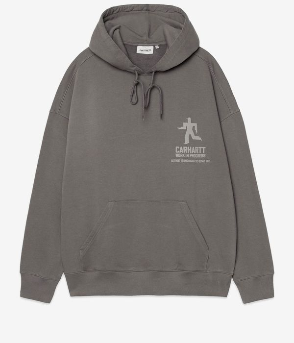 Carhartt WIP Distance Hoodie (graphite stone dyed)