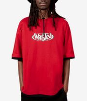 Wasted Paris Negative T-Shirt (fire red black)