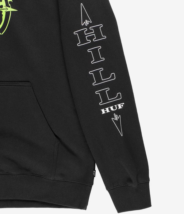HUF x Cypress Hill Blunted Compass Hoodie (black)