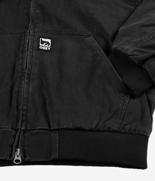 Obey Glen Giacca (black faded wash)