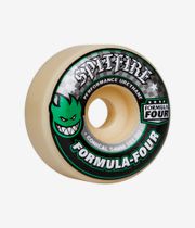 Spitfire Formula Four Conical Roues (white green) 54 mm 101A 4 Pack