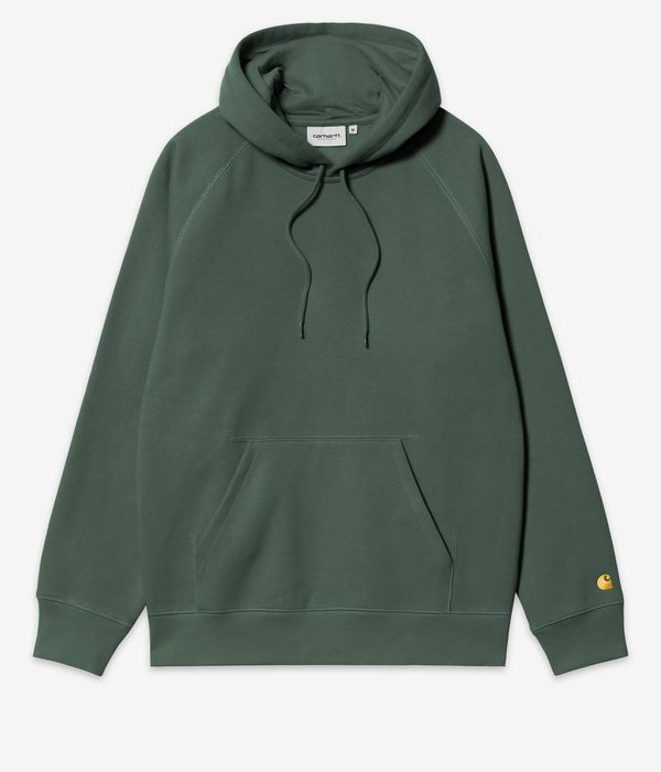 Carhartt WIP Chase Felpa Hoodie (sycamore tree gold)