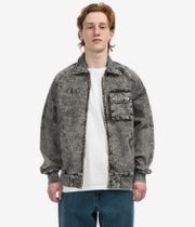 Blue Flowers Leary Acid Wash Jacket (acid wash)