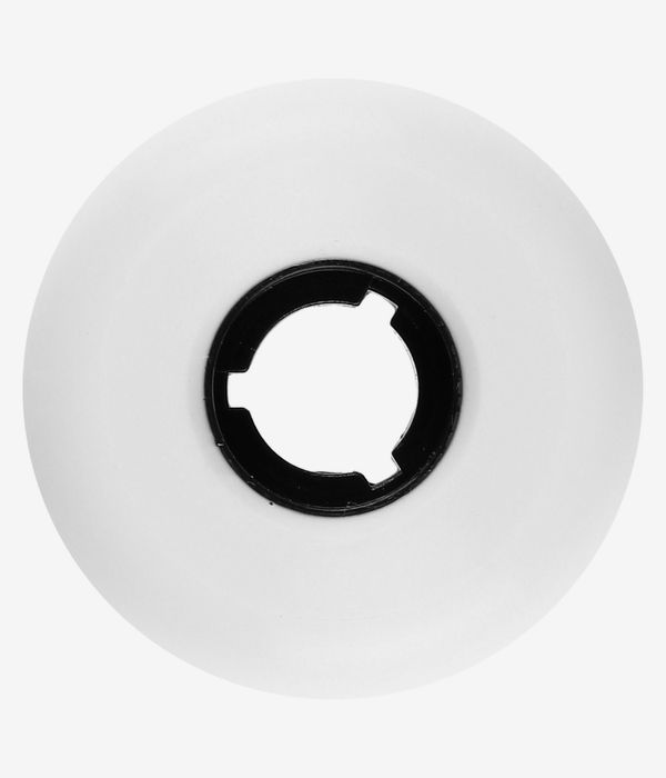 skatedeluxe Conical Rouedas (white/black) 56mm 100A Pack de 4