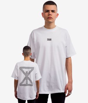 Sour Skateboards Sourglass T-Shirt (white black)