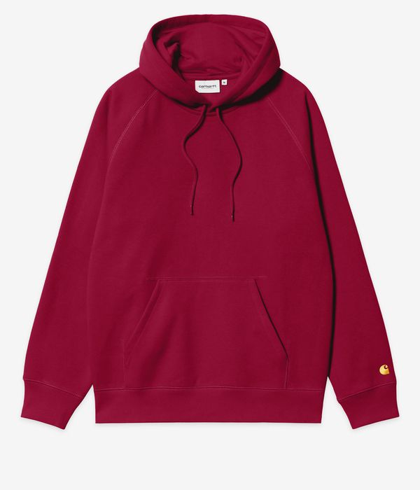 Carhartt WIP Chase Felpa Hoodie (scarlet gold)