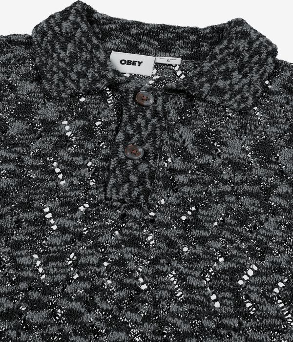 Obey Andre Polo Sweatshirt (black)
