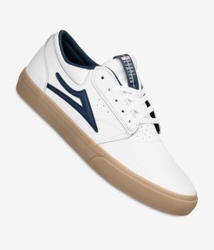 Lakai Griffin Schuh (white gum leather)