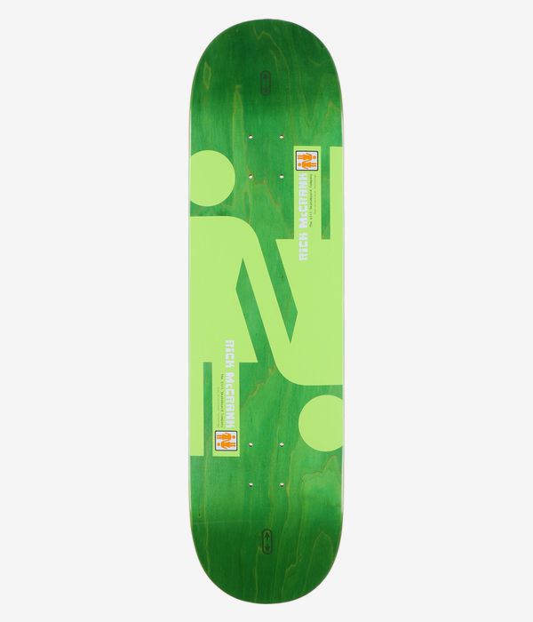 Girl McCrank Double OG Twin Tip 8.25" Skateboard Deck (green)