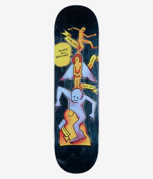 Krooked Manderson Stack 8.38" Skateboard Deck (multi)