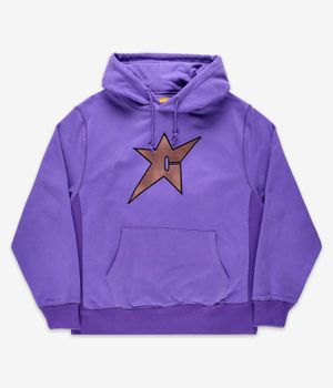 Carpet Company C-Star Logo sweat à capuche (purple yellow)
