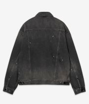 Carhartt WIP Helston Jacket (black destroy wash splatter)