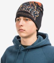 HUF x Thrasher Meltdcown Reversible Beanie (black)