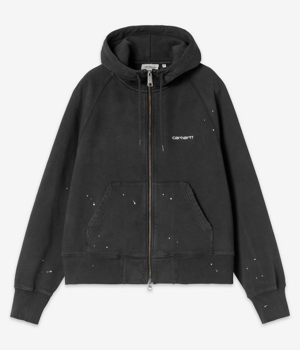 Carhartt WIP W' Painter Veste women (black destroy wash splatter)