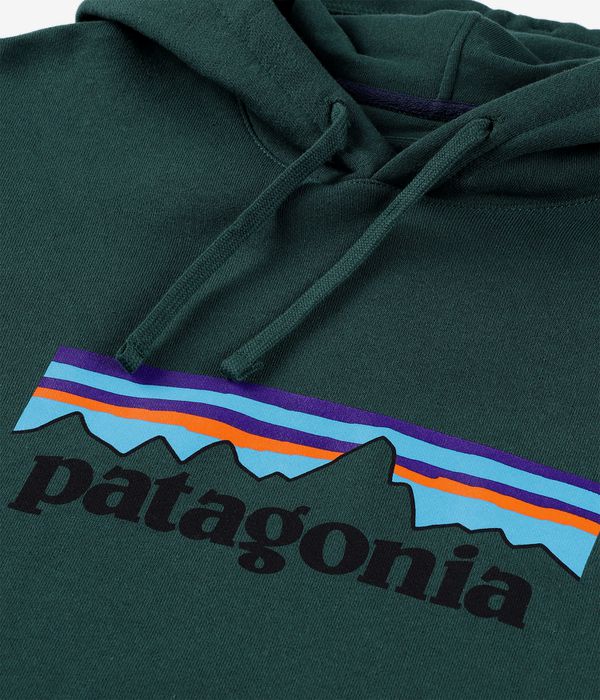 Patagonia P-6 Logo Uprisal Hoodie (cascade green)