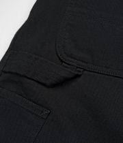 Carhartt WIP Single Knee Organic Dearborn Shorts (black rinsed)