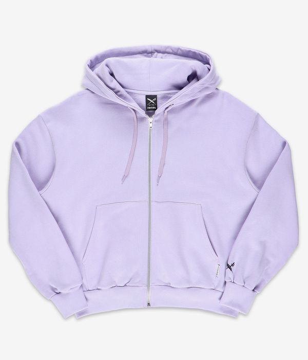 Iriedaily W Mini Flag Zip-Sweatshirt avec capuchon women (light lilac)
