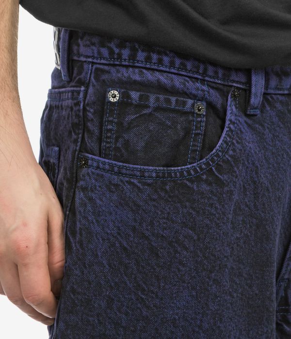 Vans Check 5 Baggy Acid Overdyed Jeans (deep indigo)