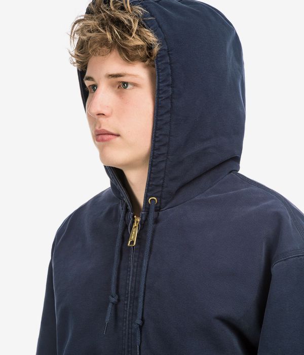Carhartt WIP OG Active Organic Dearborn Jacke (dark navy stone canvas)