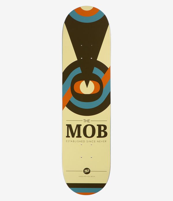 MOB Eyechart 8" Tavola da skateboard (multi)