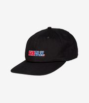 SK8DLX 411 6 Panel Unstructured Cap (black)