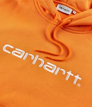 Carhartt WIP Basic sweat à capuche (pumpkin white)