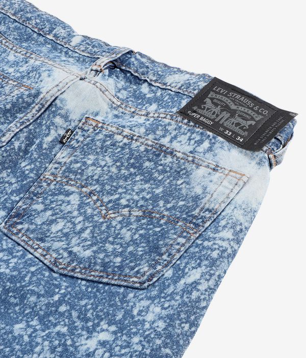 Levi's Skate Super Baggy Jeans (blue galaxies)