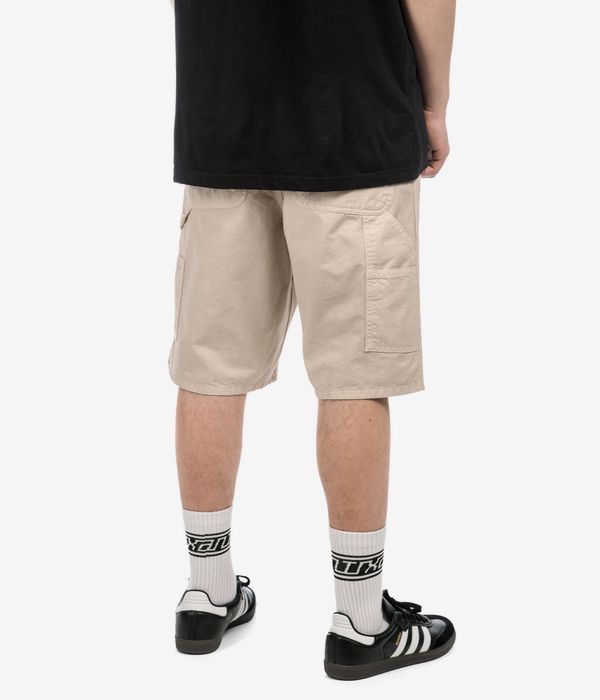 Carhartt WIP Single Knee Newcomb Shorts (fleur de sel garment dyed)