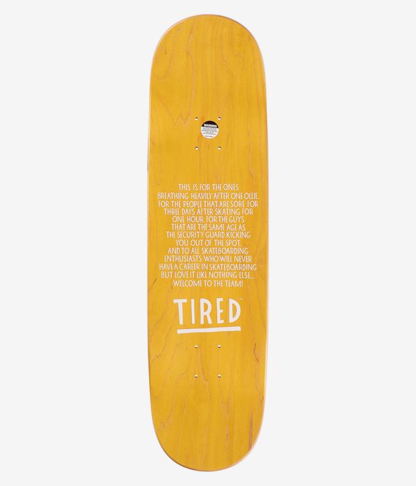 Tired Skateboards Crawl 8.5" Planche de skateboard
