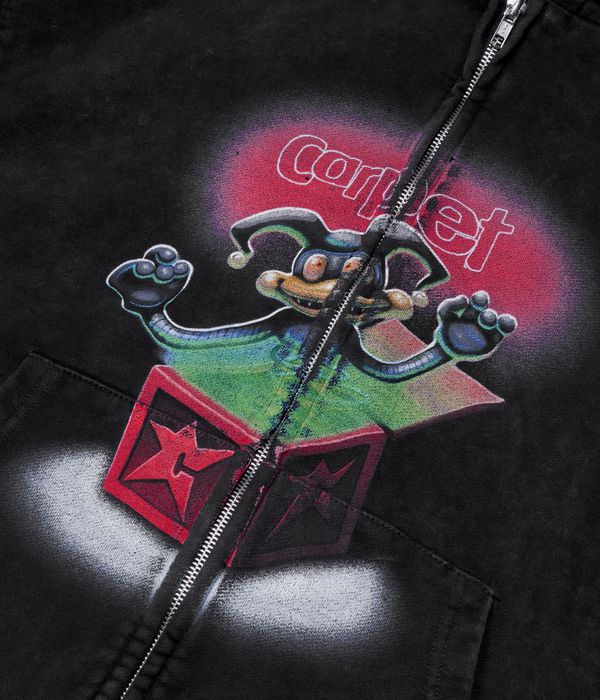 Carpet Company Jack Double Zip-Hoodie (black)