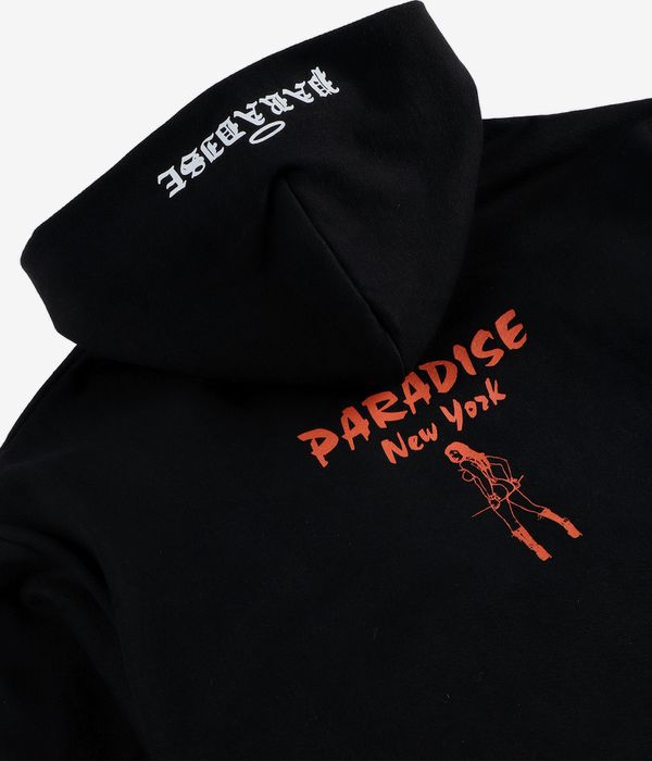 Paradise NYC Bad Girls Zip-Hoodie (vintage black)