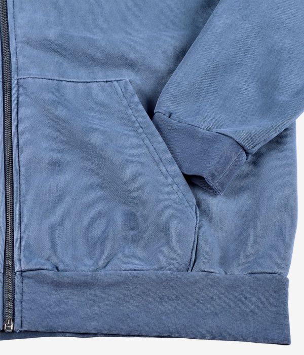 Obey Lowercase Pigment Zip-Hoodie (pigment coronet blue)