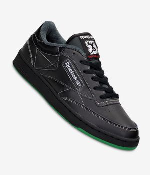 Reebok Club C 85 Shoes (core black grey red)