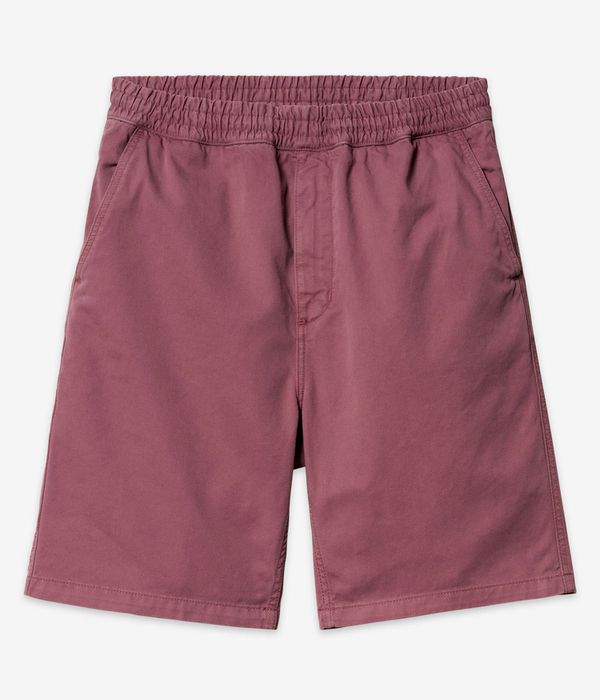 Carhartt WIP Flint Organic Moraga Shorts (dusky pink garment dyed)