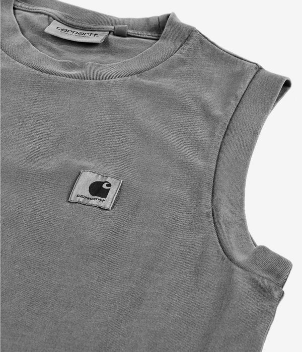 Carhartt WIP W' Nelson A-Shirt Organic T-Shirt women (graphite garment dyed)
