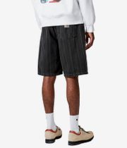 Carhartt WIP Rylan Hampton Shorts (rylan stripe black stone washed)