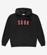 SOUR SOLUTION Army Zip-Hoodie (black red)