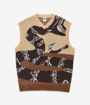 Nike SB Snake Sweatshirt (celestial gold light british tan)