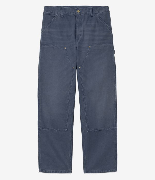 Carhartt WIP Double Knee Pant Organic Dearborn Pants (dusky blue stone canvas)