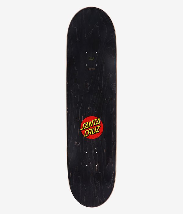 Santa Cruz Classic Dot 8.25" Tavola da skateboard (black)