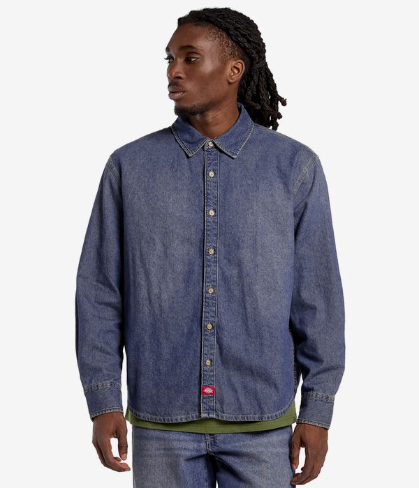 Dickies Lightweight Denim Shirt (tinted blue)