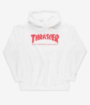 Thrasher Skate Mag Bluzy z Kapturem (white red)