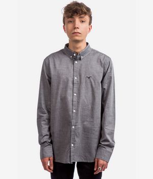 Cleptomanicx Simple Shirt Hemd (black)