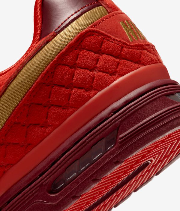 Nike SB Paul Rodriguez Zoom Air Low Shoes (habanero red and team red)